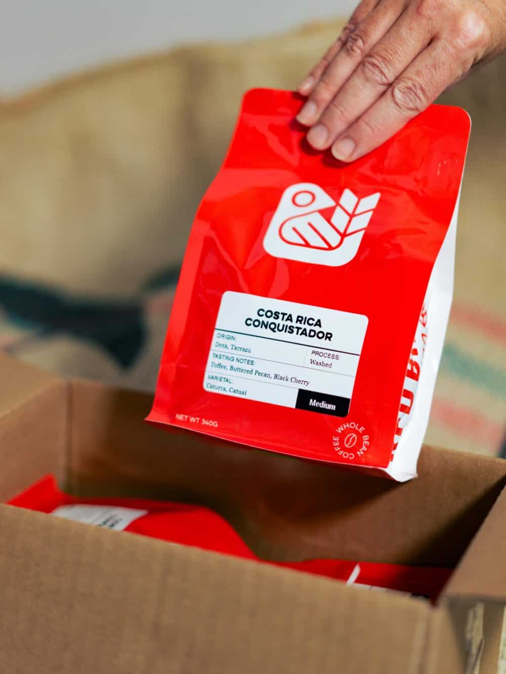 Costa Rica Conquistador Coffee Bag