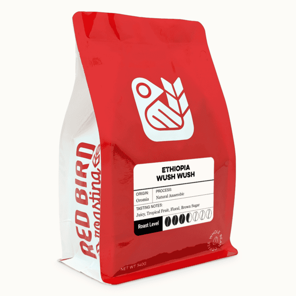 Ethiopia Wush Wush Coffee by Red Bird Roasting Kelowna