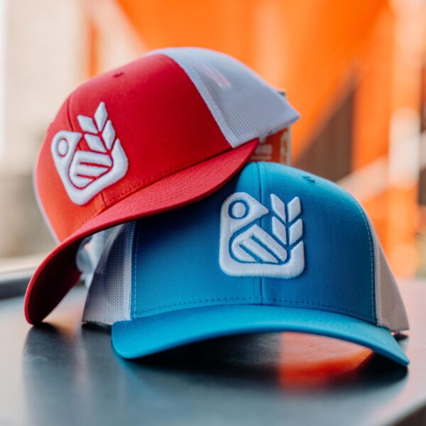 Red Bird Branded Snapback Hats