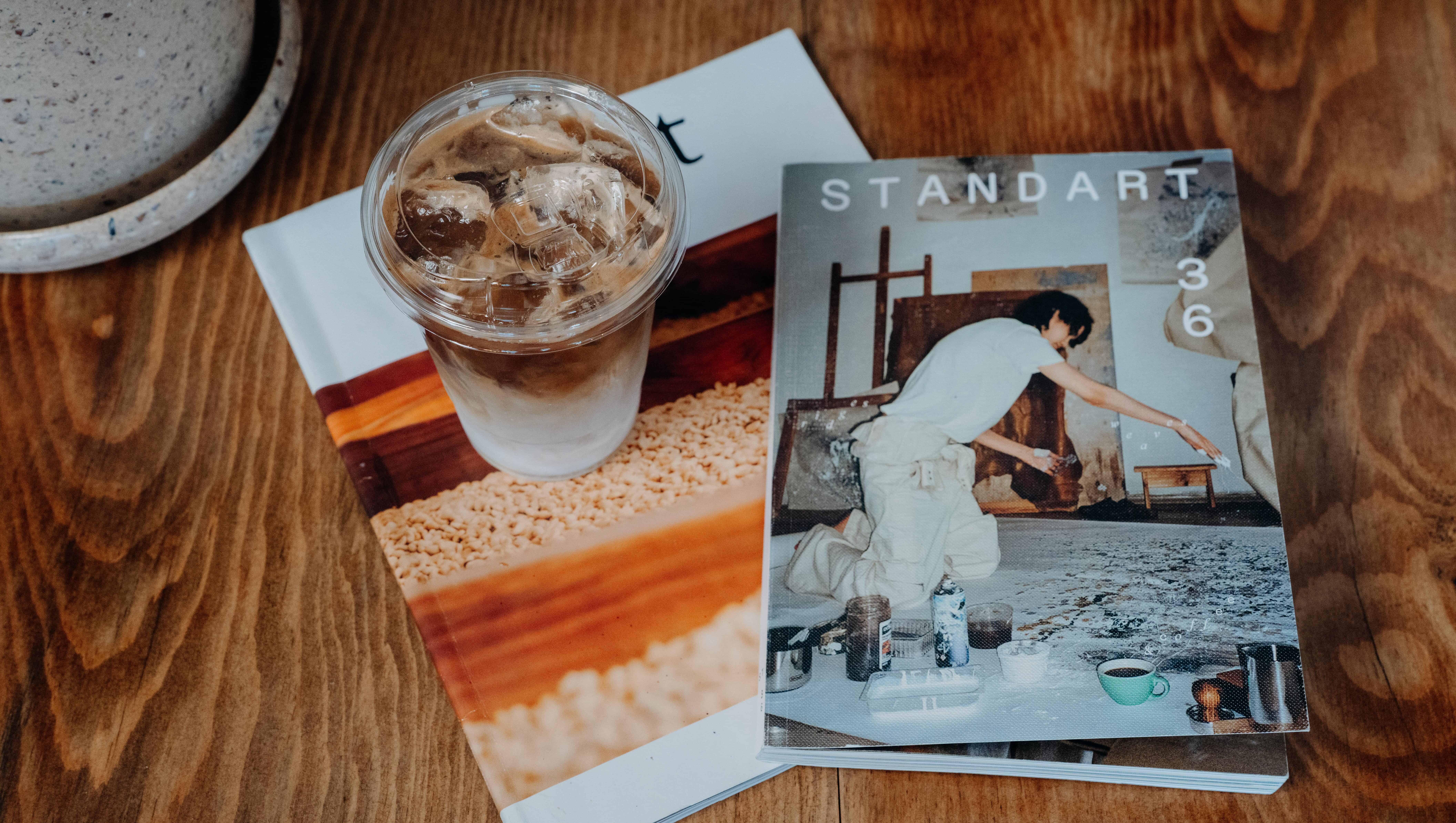 Iced Coffee at Red Bird Roasting Kelowna