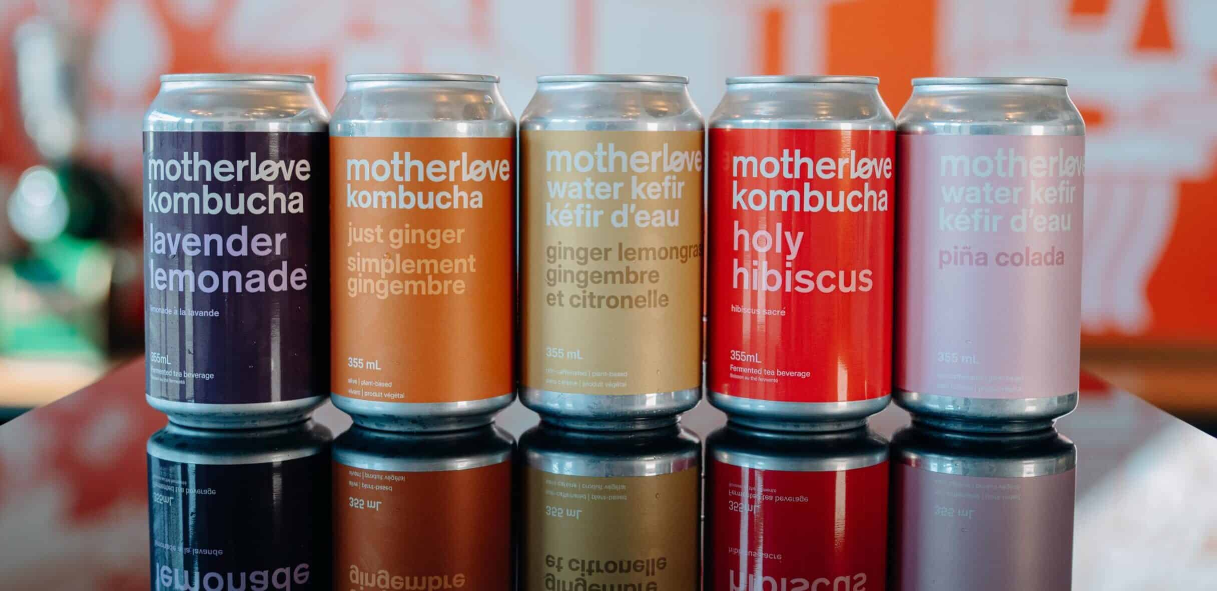 Motherlove Kombucha at Red Bird Roasting Kelowna