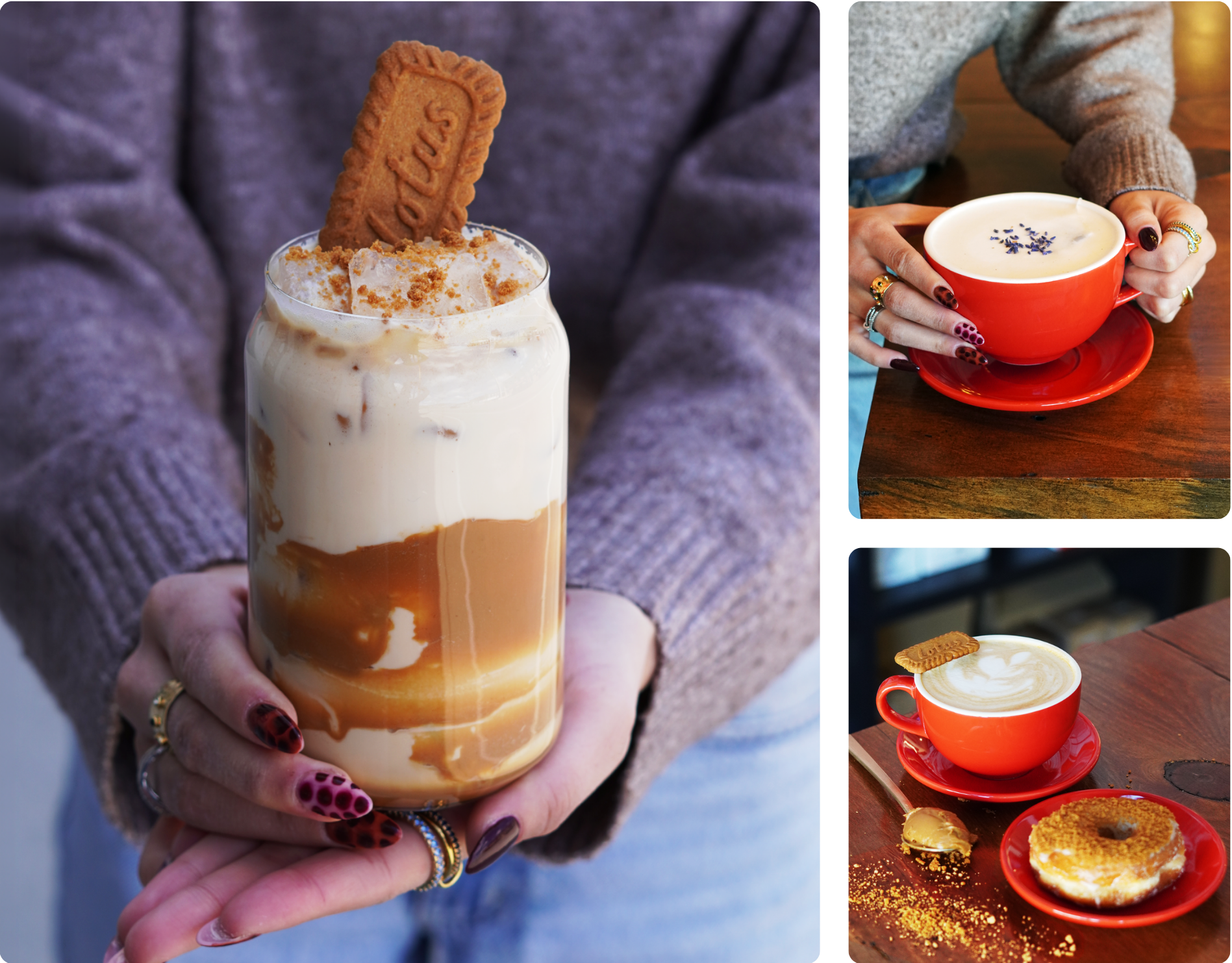 Cookie Butter & Lavender Latte!